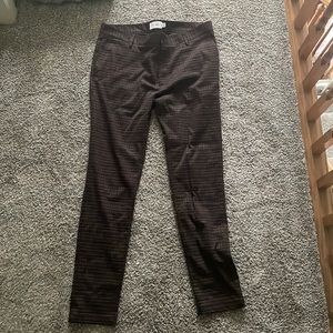 Topman Plaid Wool Pants